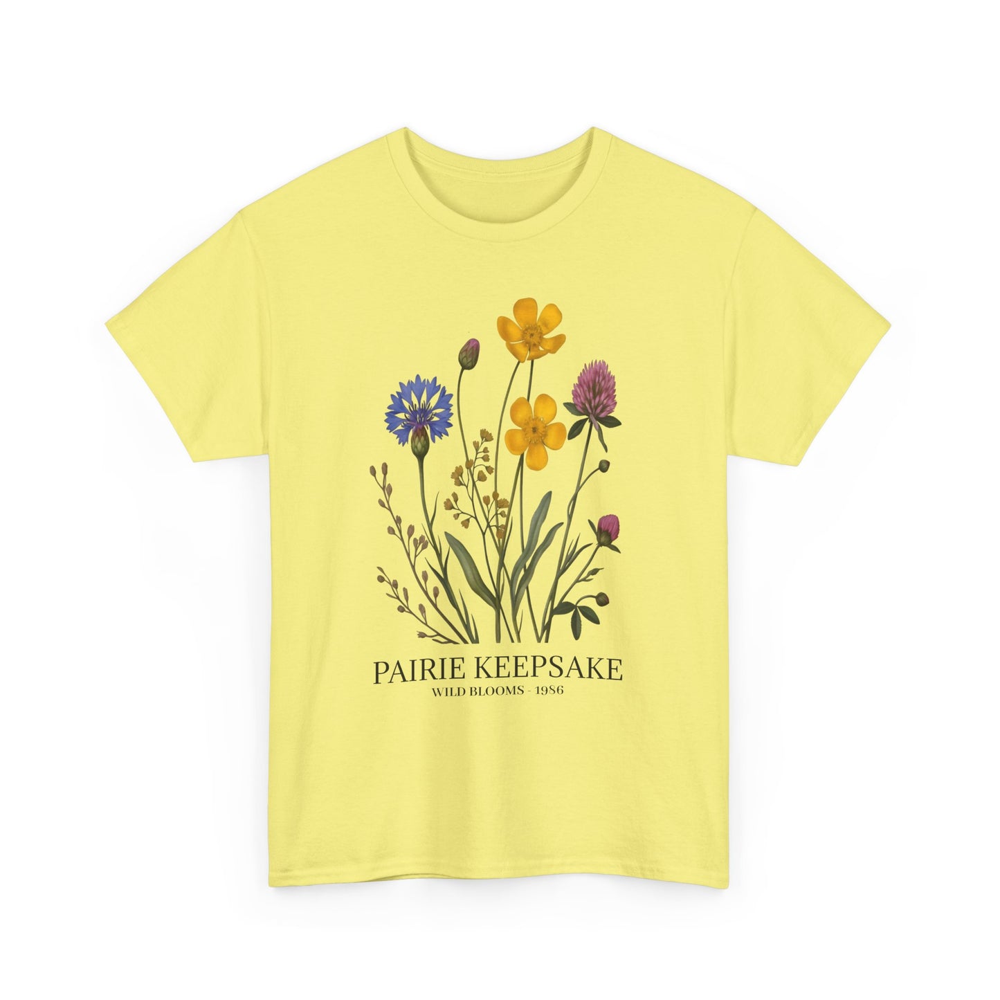 Floral Keepsake Tee, Unisex T-Shirt, Nature Lover Gift, Floral Print Apparel, Casual Wear, Botanical Tee