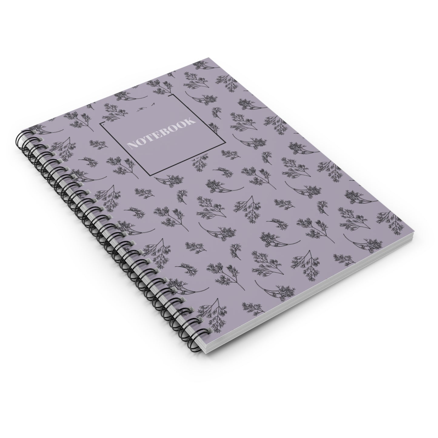 Elegant Floral Spiral Notebook - Perfect for Notes & Journaling