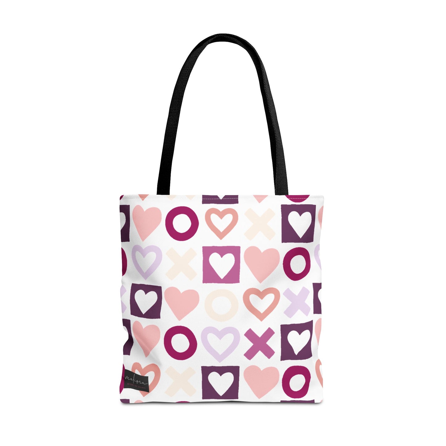 Mother's Day Heart Pattern Tote Bag - Stylish and Practical