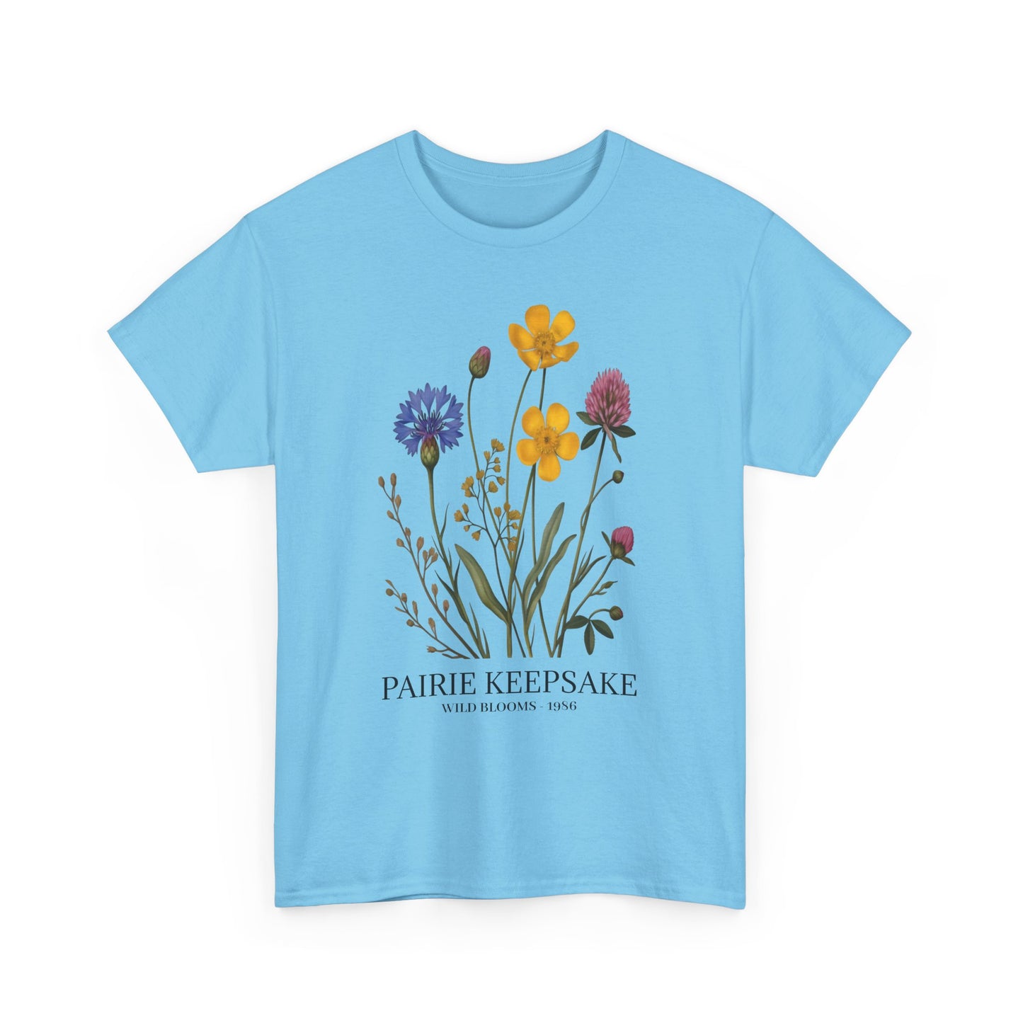Floral Keepsake Tee, Unisex T-Shirt, Nature Lover Gift, Floral Print Apparel, Casual Wear, Botanical Tee