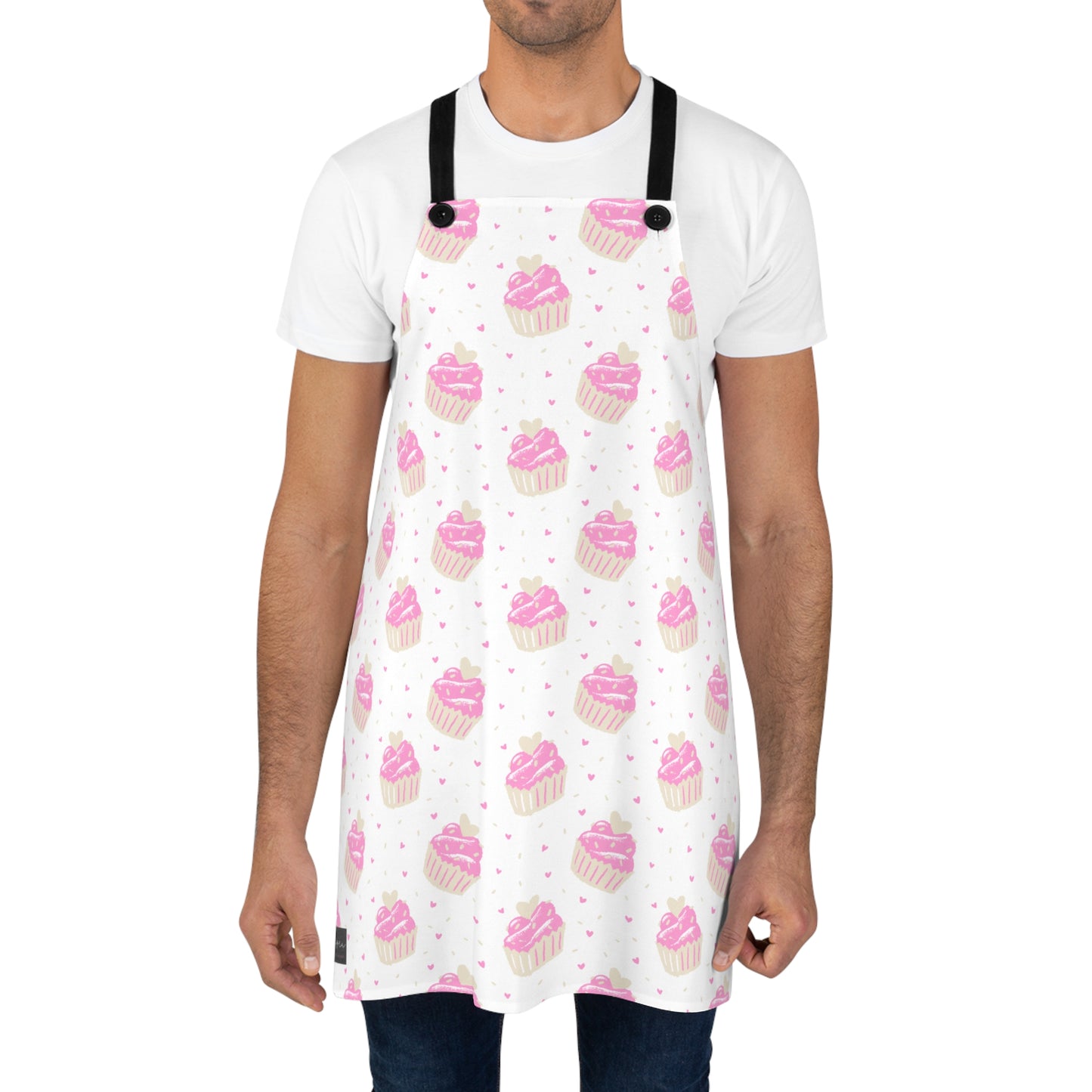 Cute Cupcake Pattern Apron - Perfect for Bakers & Gift Giving