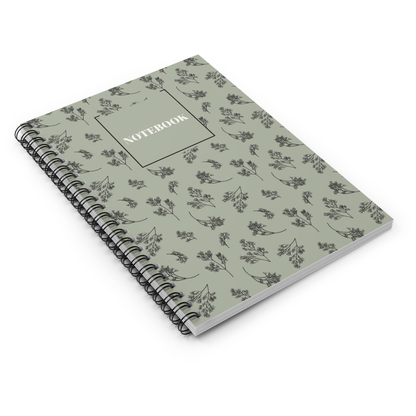 Elegant Floral Spiral Notebook - Perfect for Notes & Journaling