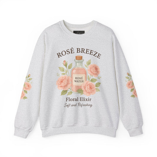 Rosé Breeze Floral Elixir Crewneck Sweatshirt