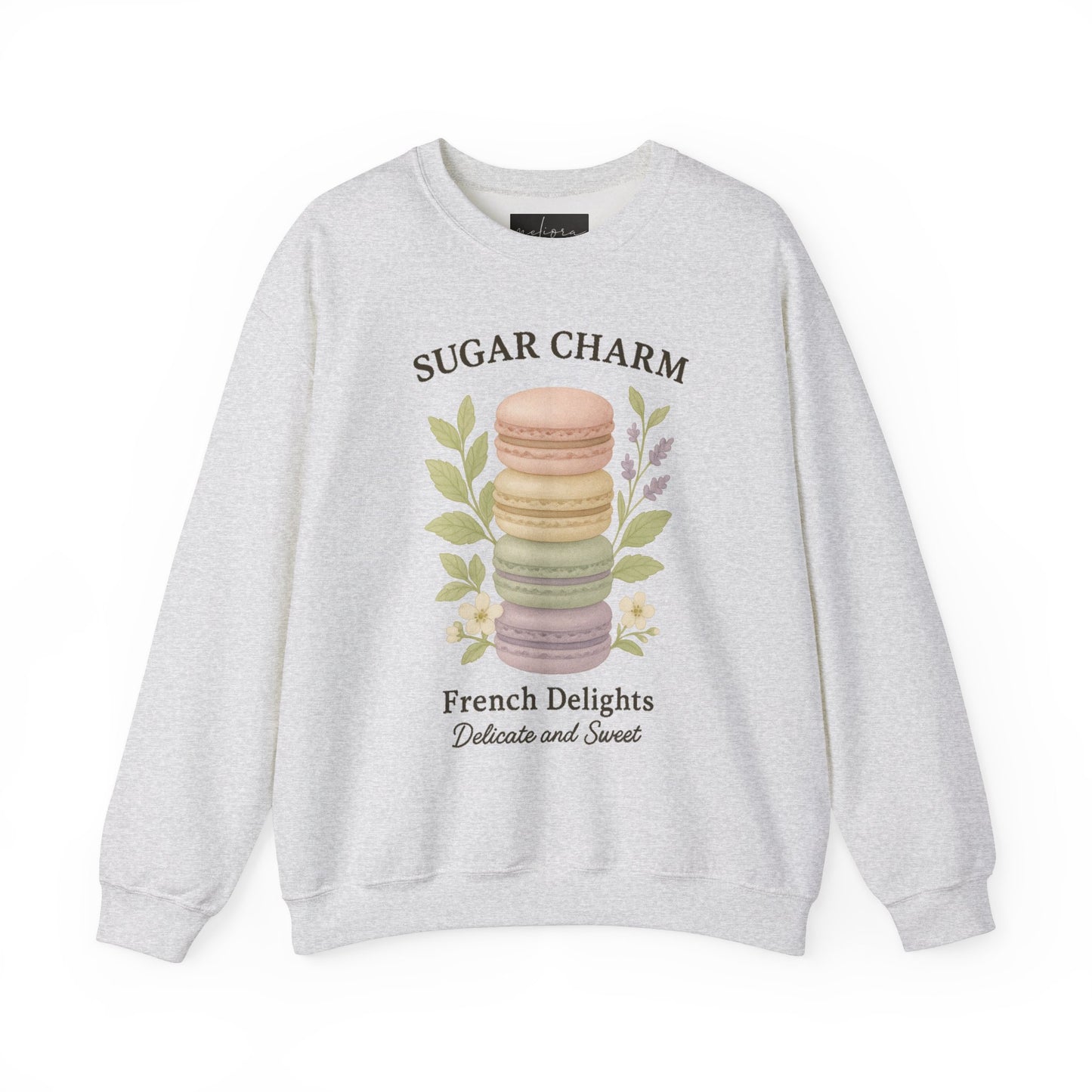 سويت شيرت ماكارون من Sugar Charm - رقبة دائرية من Heavy Blend™