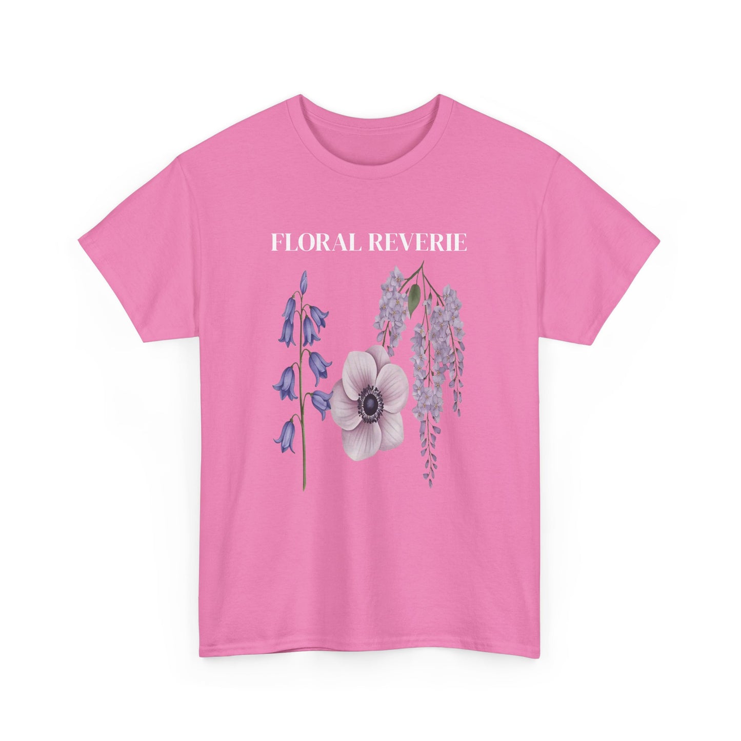 Floral Reverie Unisex Cotton Tee, Floral T-Shirt, Casual Wear, Nature Shirt, Gift for Her, Spring Style