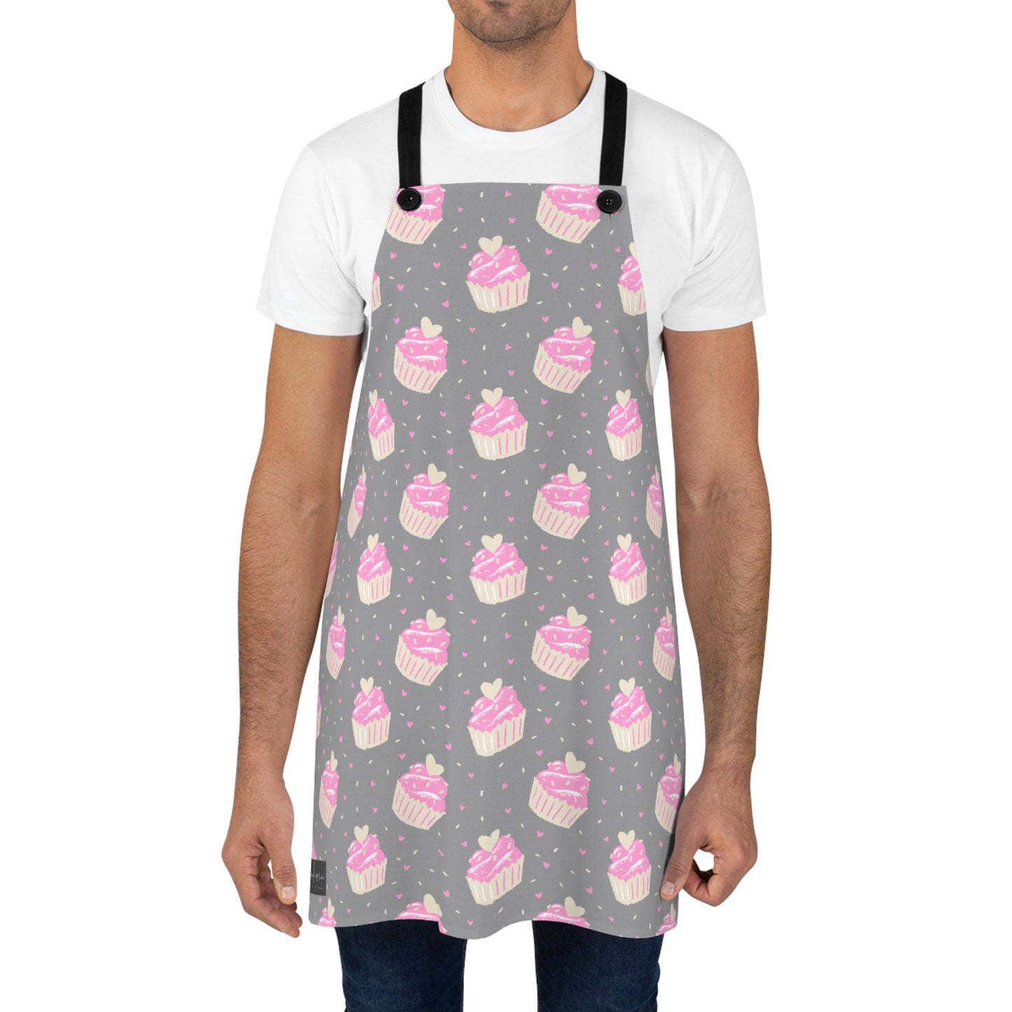 Cute Cupcake Pattern Apron - Perfect for Bakers & Gift Giving