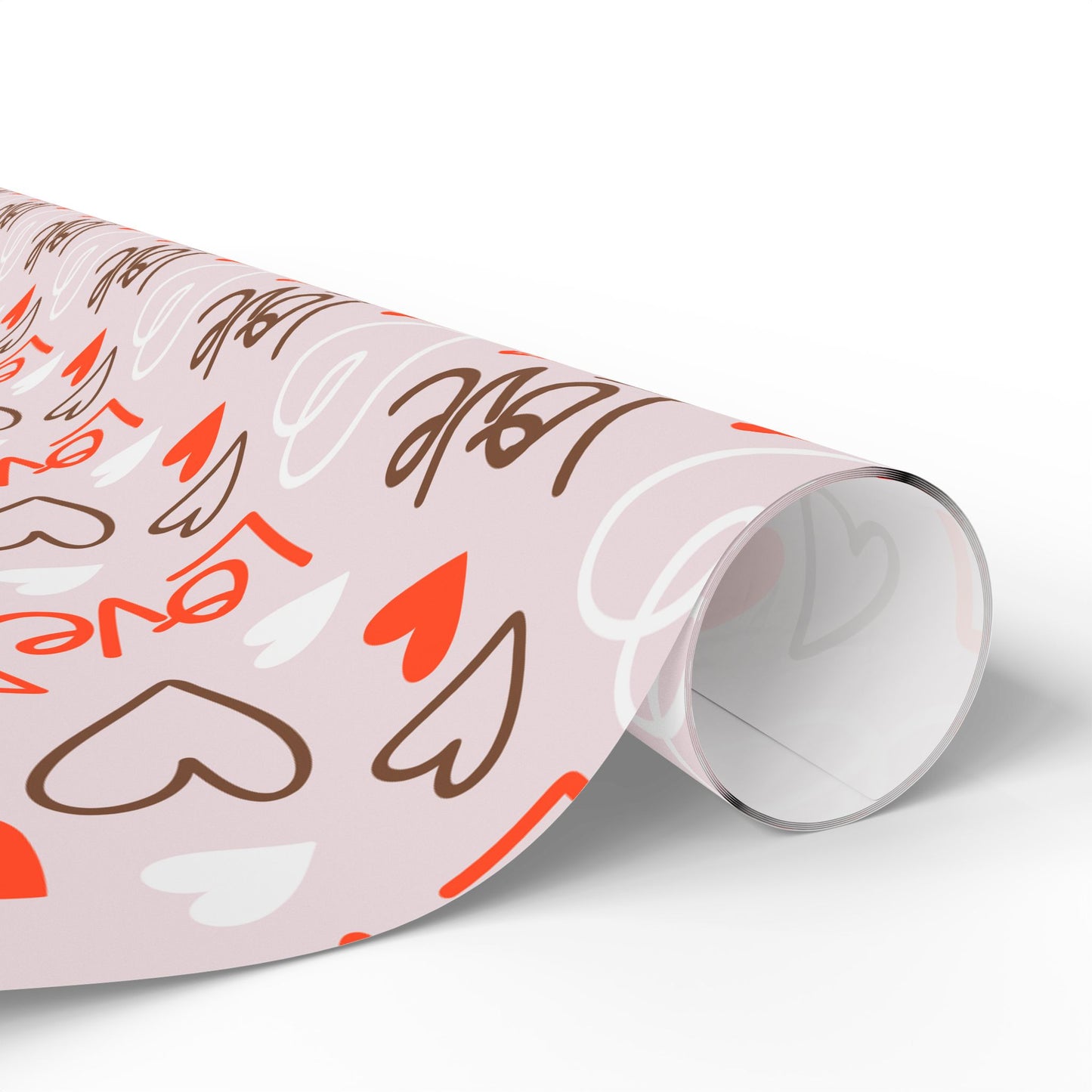Valentine's Day Wrapping Paper, Love Gift Wrap, Heart Pattern Roll, Birthday Party Supplies, Cute Wrapping Sheets