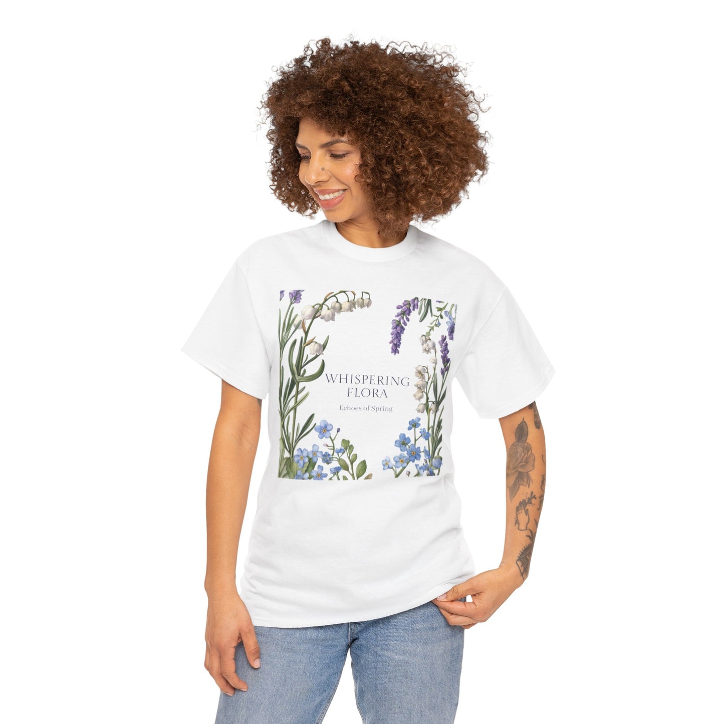 Floral Tee for Adults
