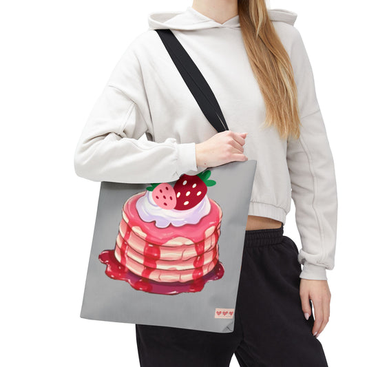 Strawberry Happiness Tote Bag | Perfect Gift for Mother’s Day & Summer Vibes