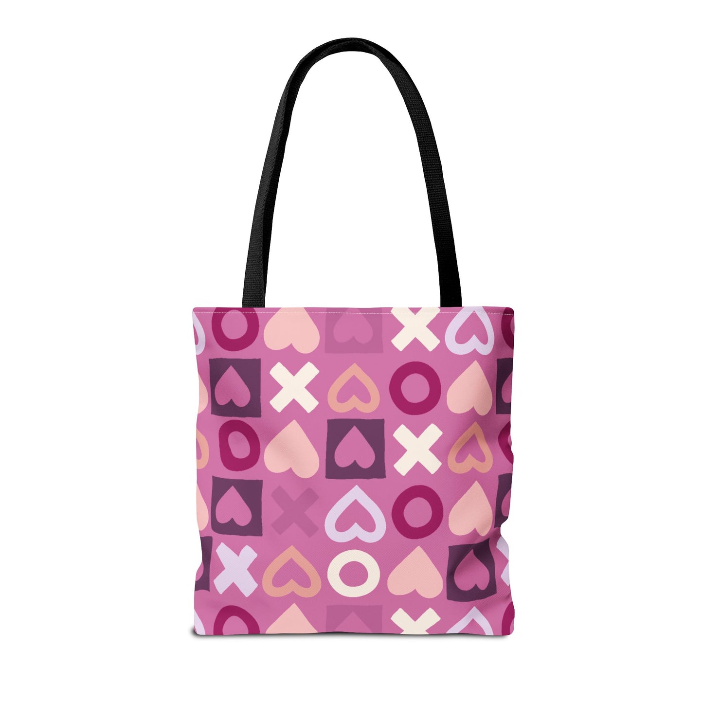 Mother's Day Heart Pattern Tote Bag - Stylish and Practical
