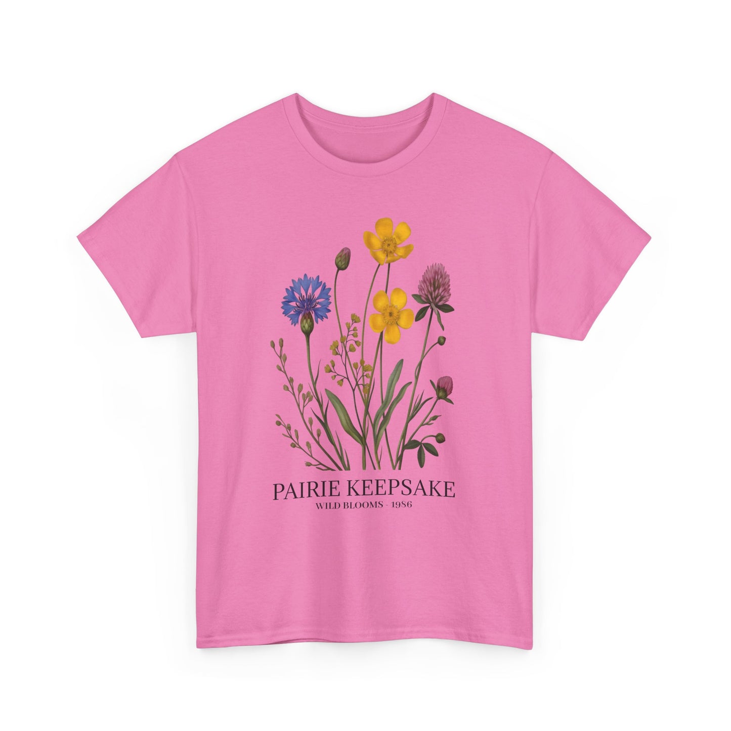 Floral Keepsake Tee, Unisex T-Shirt, Nature Lover Gift, Floral Print Apparel, Casual Wear, Botanical Tee