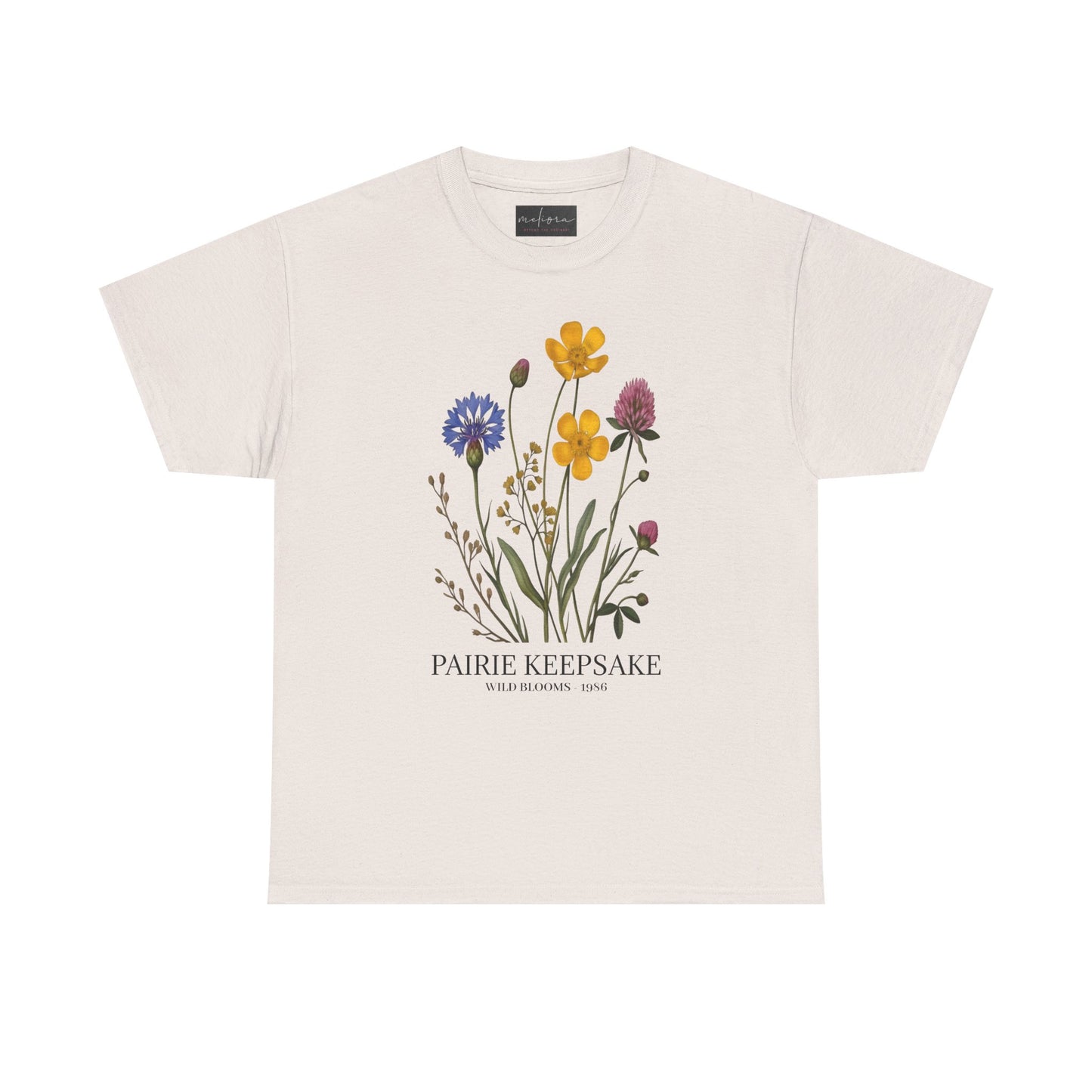 Floral Keepsake Tee, Unisex T-Shirt, Nature Lover Gift, Floral Print Apparel, Casual Wear, Botanical Tee