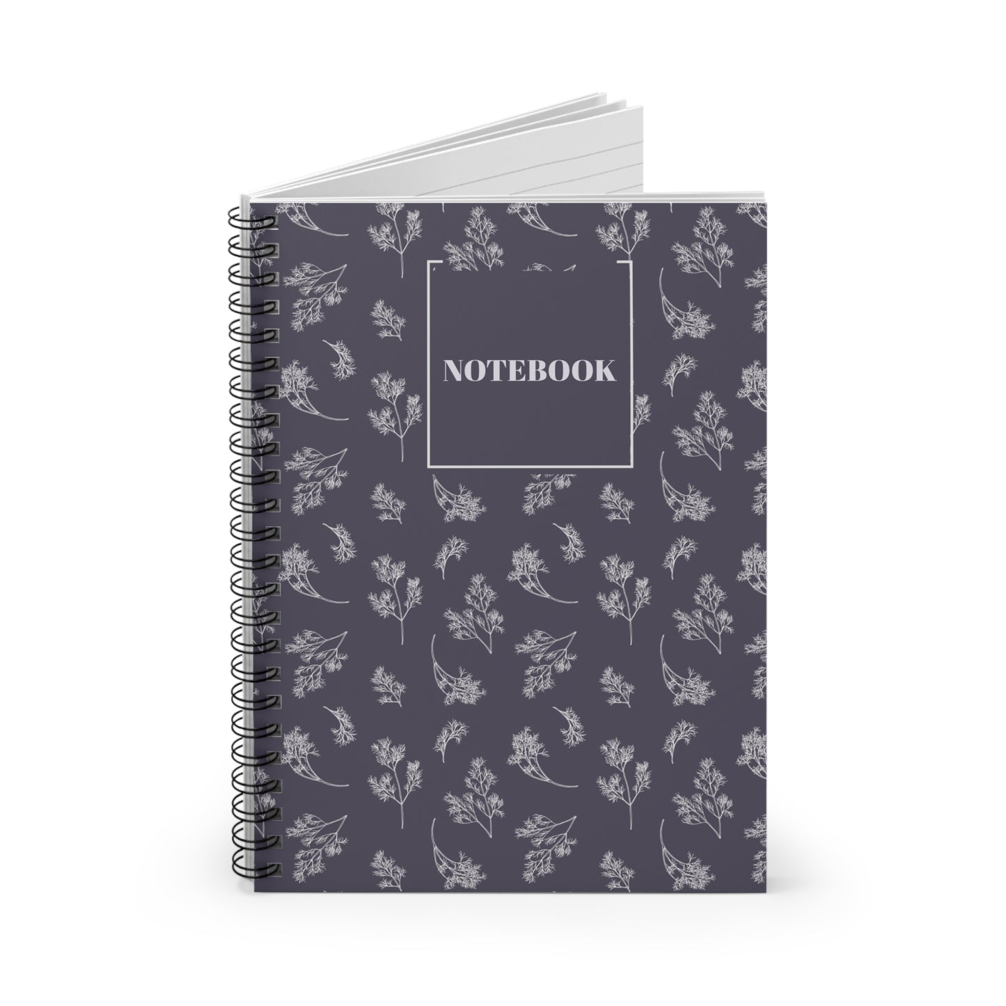 Elegant Floral Spiral Notebook - Perfect for Notes & Journaling