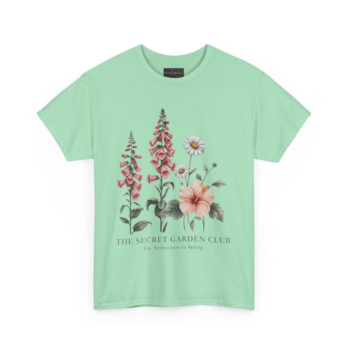 Floral Garden Club Tee | Nature Lovers, Gift for Gardeners, Spring Fashion, Casual Wear, Eco-Friendly Apparel