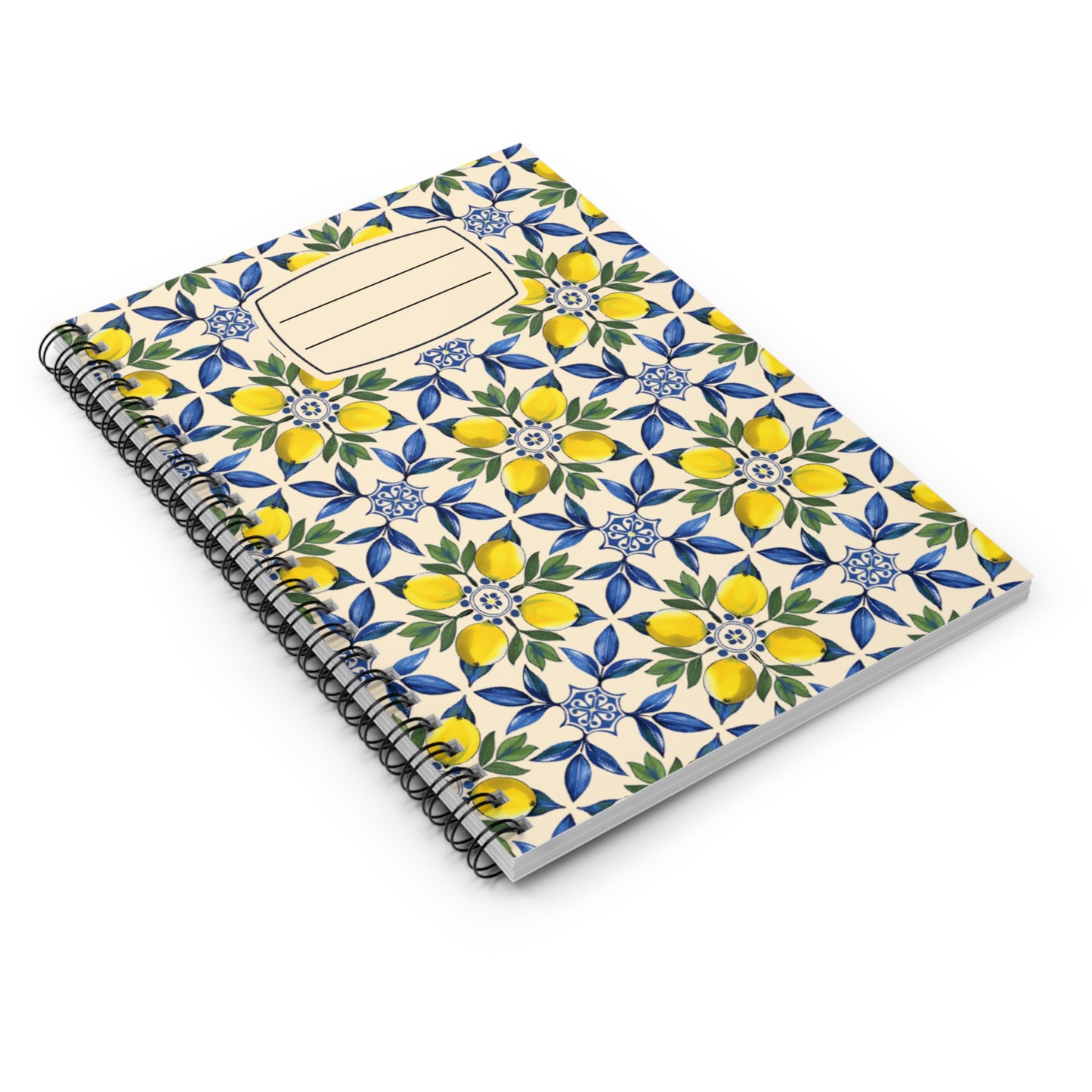 Floral Spiral Notebook - Ruled Line, Journal for Note-Taking, Gift for Students, Floral Pattern Notebook, Office Supplies, Back to School