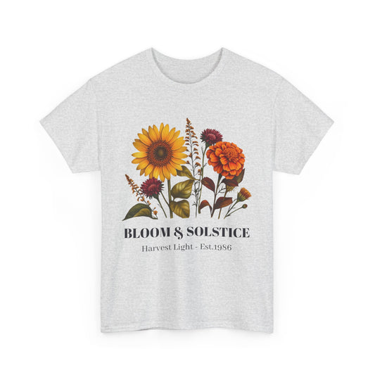 Bohemian Floral Tee, Unisex Cotton T-Shirt for Nature Lovers, Casual Summer Wear, Gift for Gardeners, Major Holidays Gift