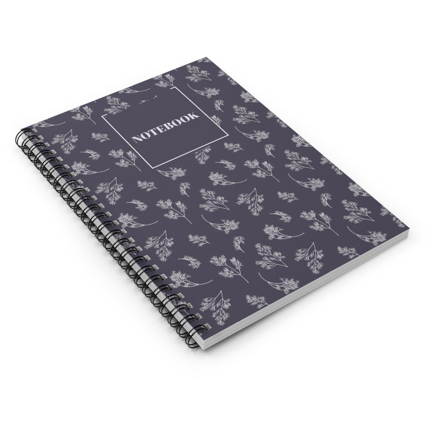 Elegant Floral Spiral Notebook - Perfect for Notes & Journaling