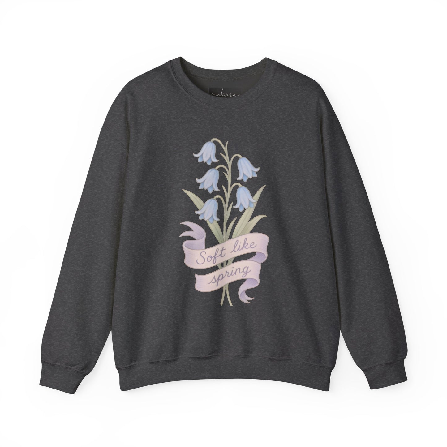 Bluebell flowers- Soft Like Spring Crewneck Sweatshirt | Floral Sweatshirt