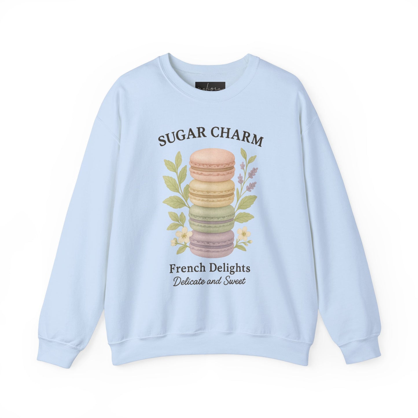 سويت شيرت ماكارون من Sugar Charm - رقبة دائرية من Heavy Blend™