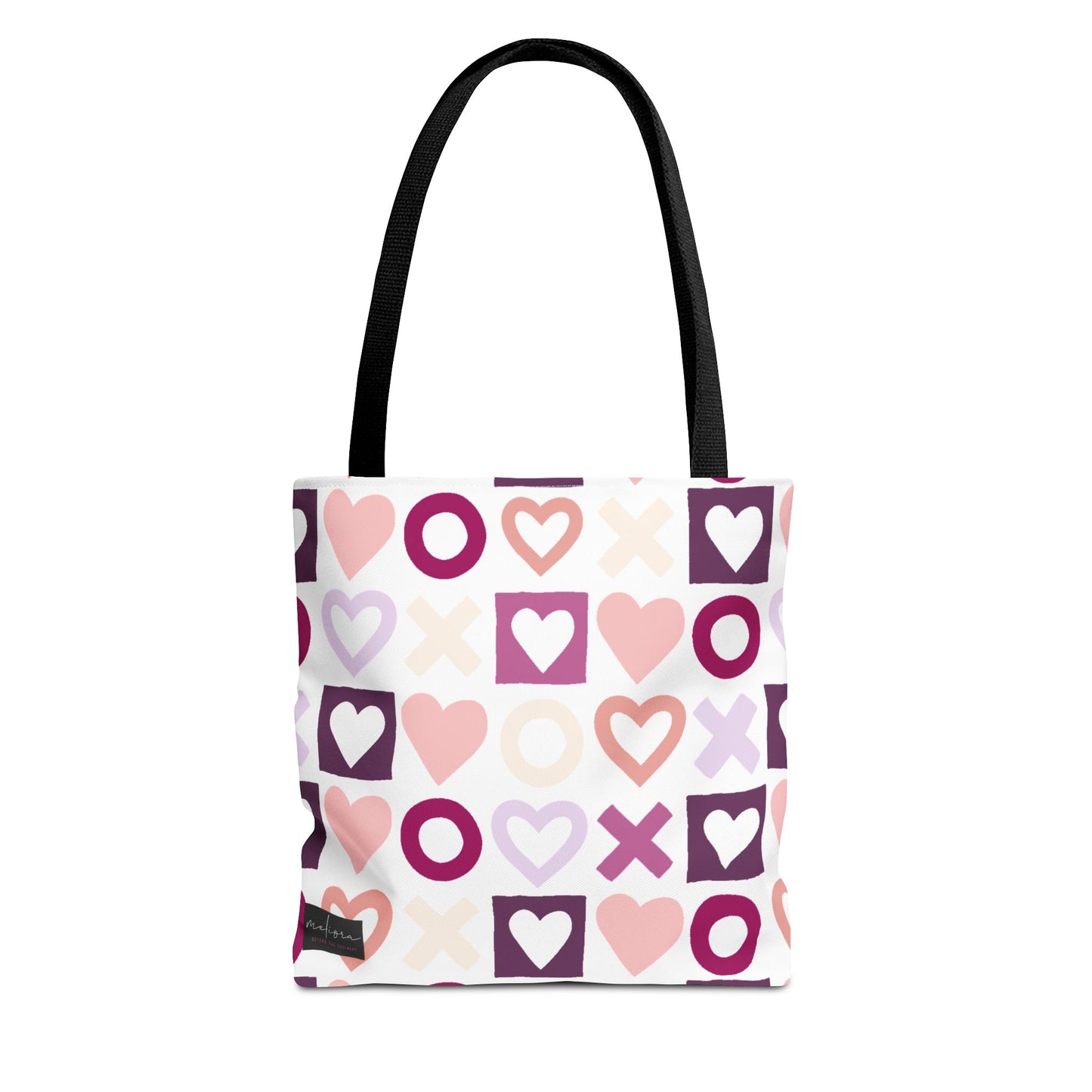 Mother's Day Heart Pattern Tote Bag - Stylish and Practical