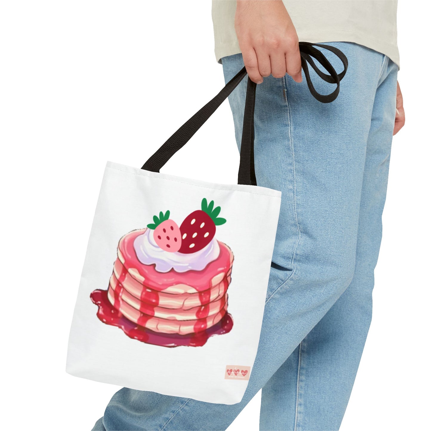 Strawberry Happiness Tote Bag | Perfect Gift for Mother’s Day & Summer Vibes