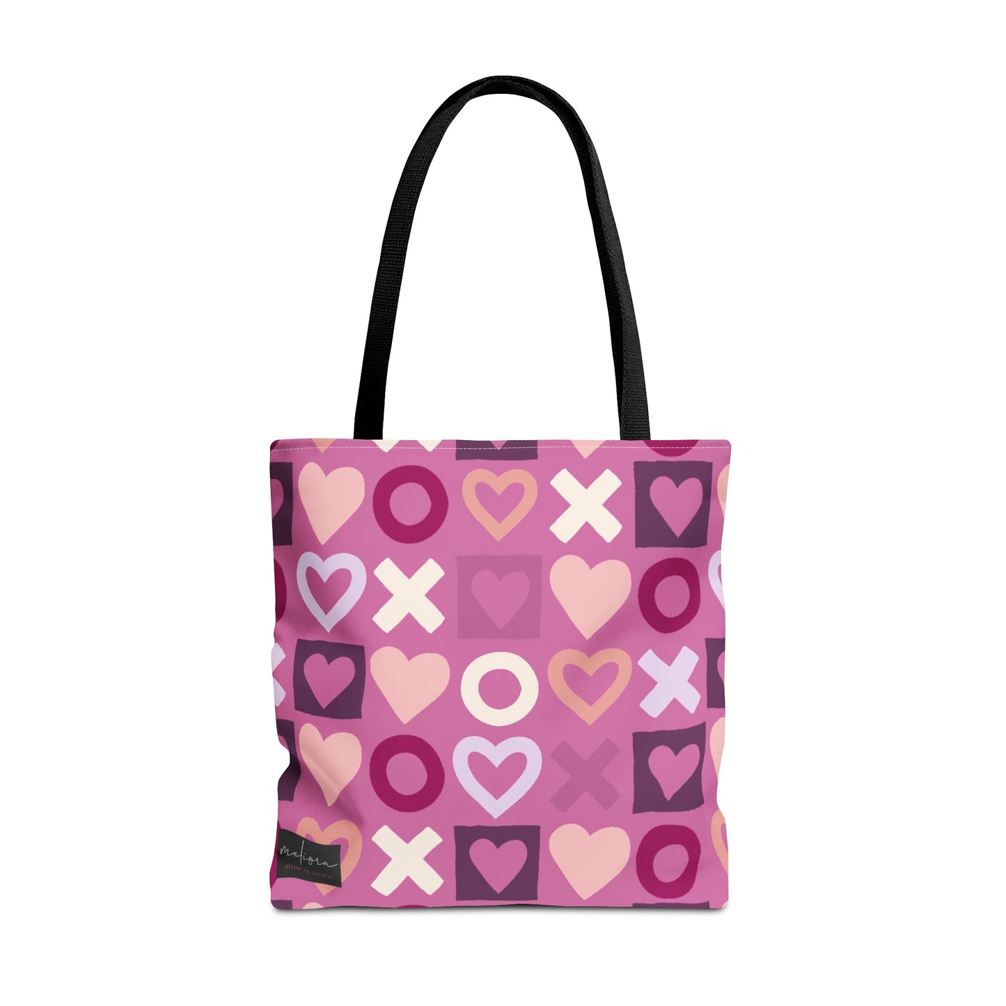 Mother's Day Heart Pattern Tote Bag - Stylish and Practical