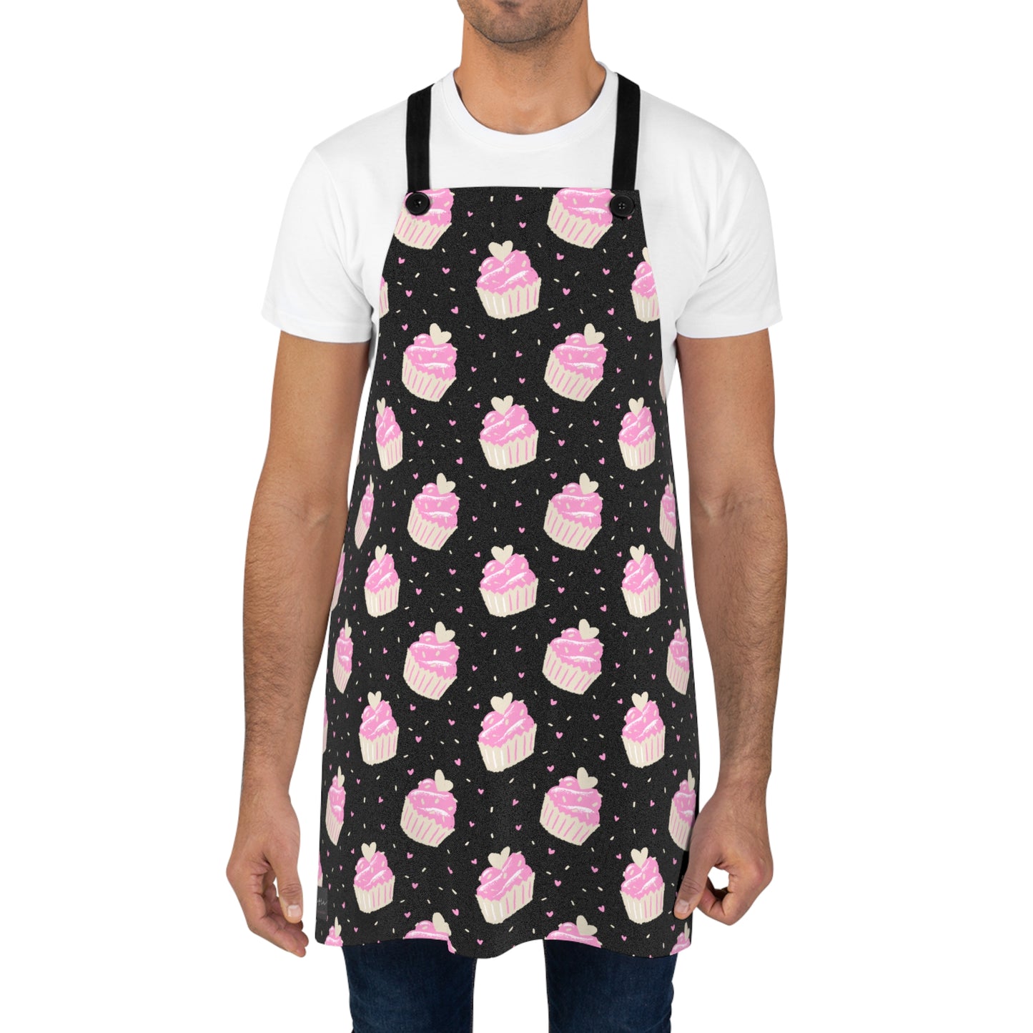 Cute Cupcake Pattern Apron - Perfect for Bakers & Gift Giving