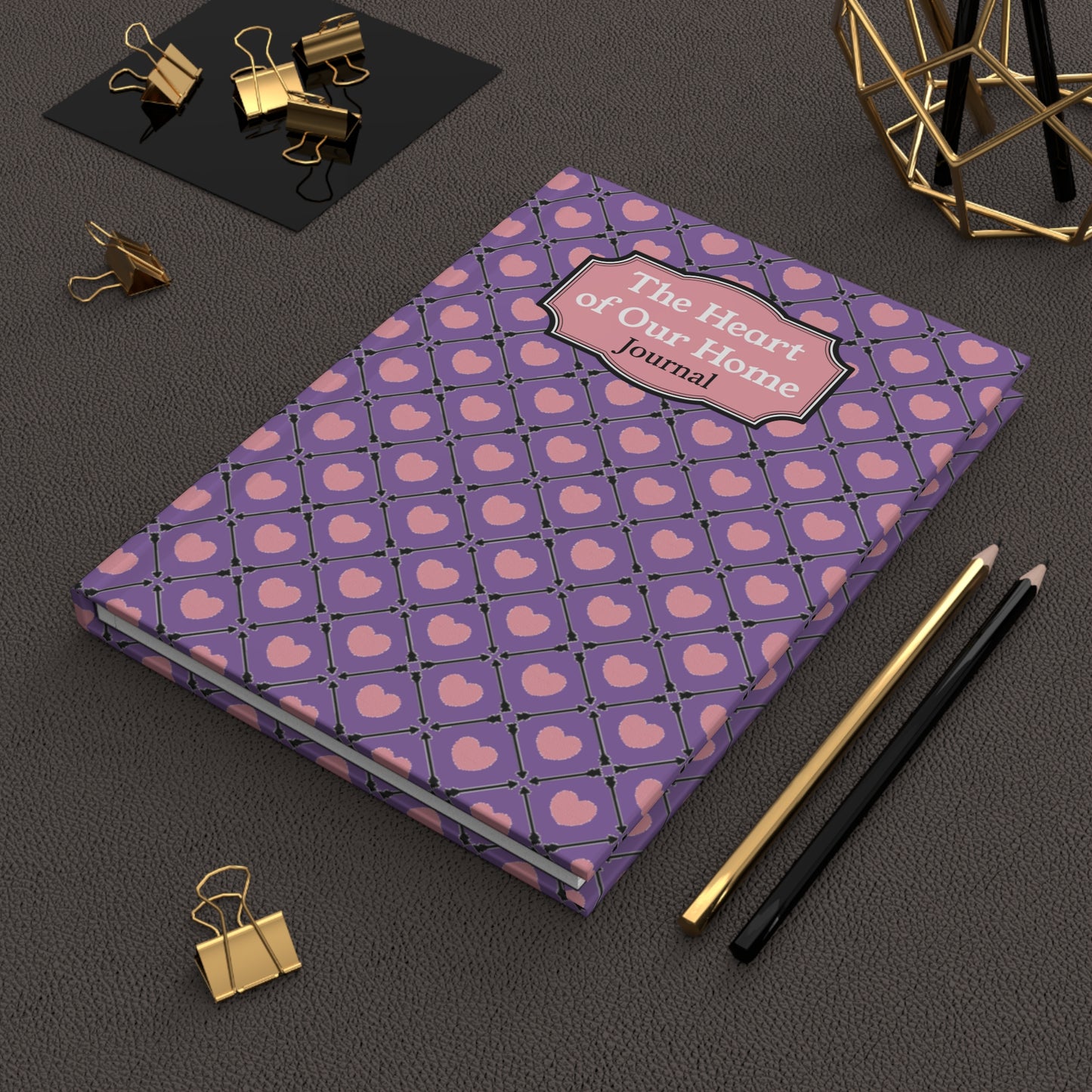 The Heart of Our Home Hardcover Journal for Self-Reflection and Gift Giving