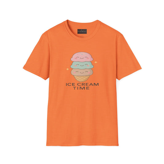 Ice Cream Time Soft style T-Shirt - Cute Summer Vibes Apparel
