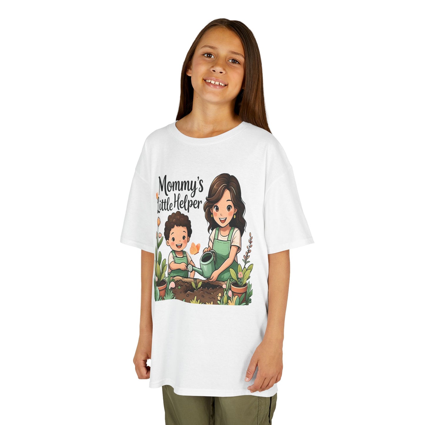 Mommy's Little Helper Kids Tee - Cute Gardening Design for Little Helpers