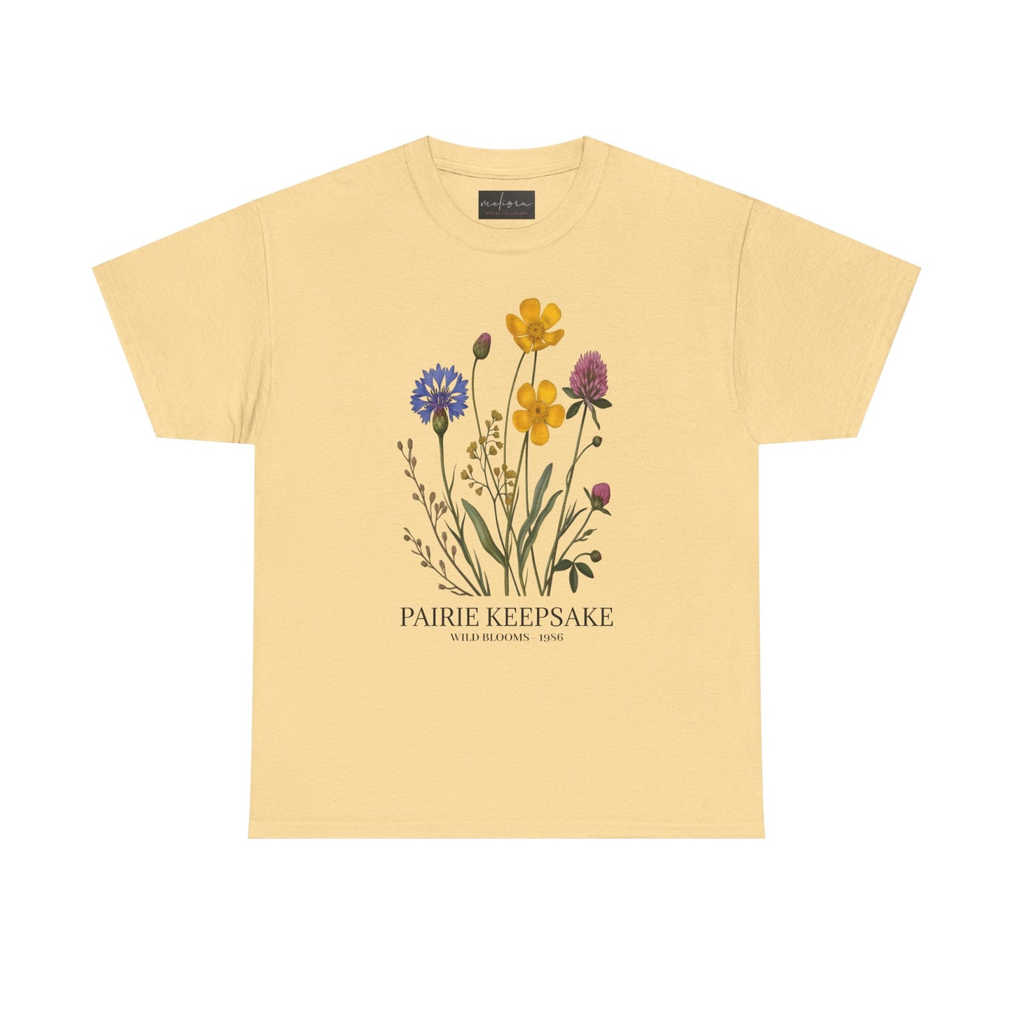 Floral Keepsake Tee, Unisex T-Shirt, Nature Lover Gift, Floral Print Apparel, Casual Wear, Botanical Tee