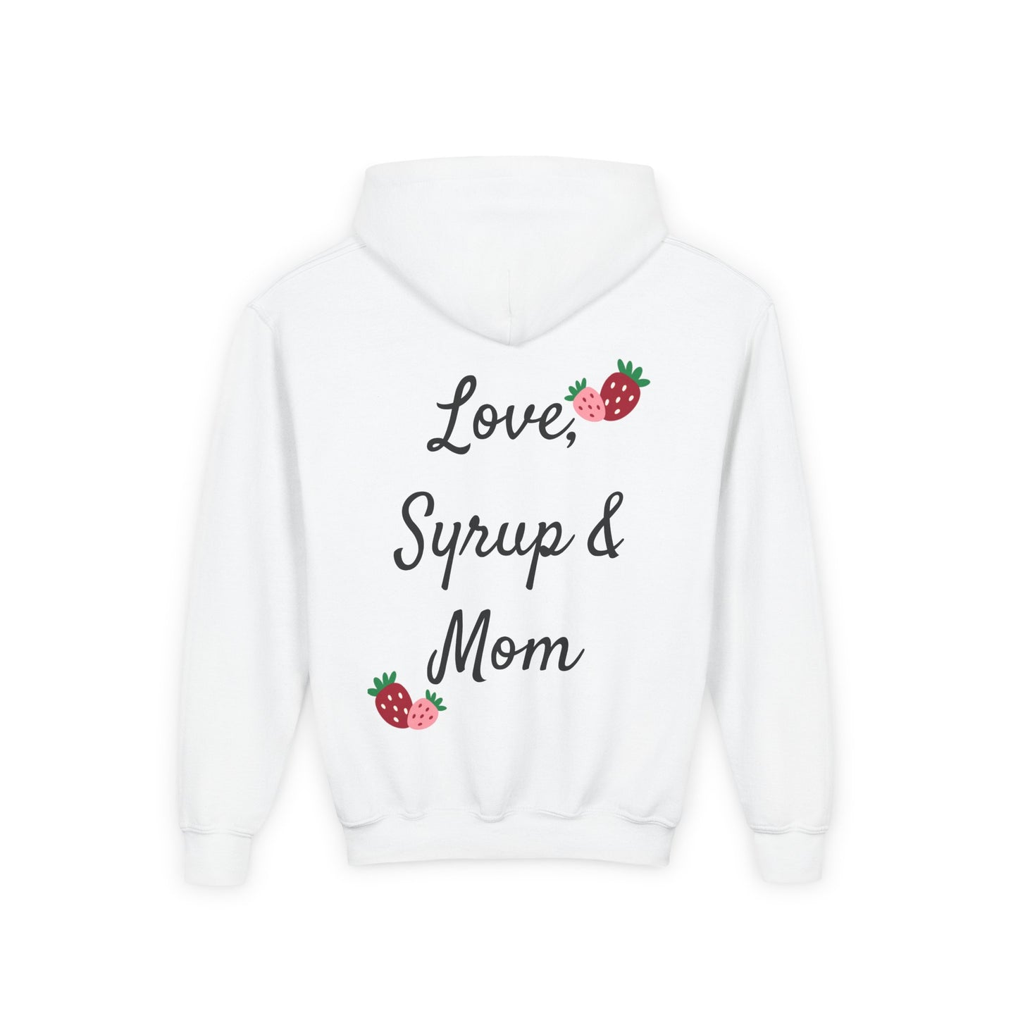 Strawberry Pancake Hoodie - Sweet and Fun Sweatshirt for Kids