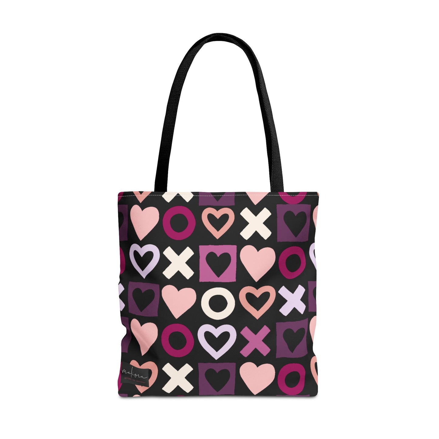 Mother's Day Heart Pattern Tote Bag - Stylish and Practical