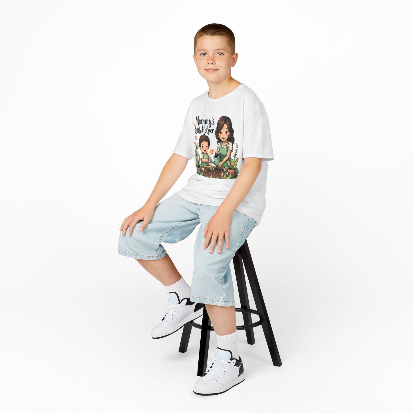 Mommy's Little Helper Kids Tee - Cute Gardening Design for Little Helpers