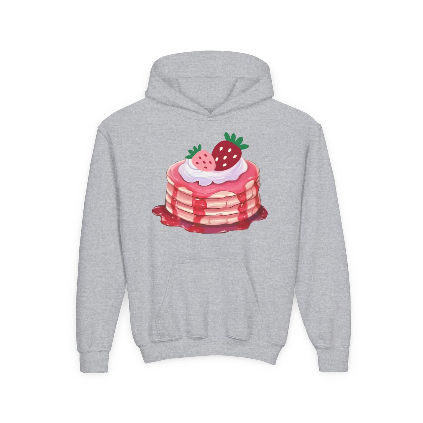 Strawberry Pancake Hoodie - Sweet and Fun Sweatshirt for Kids