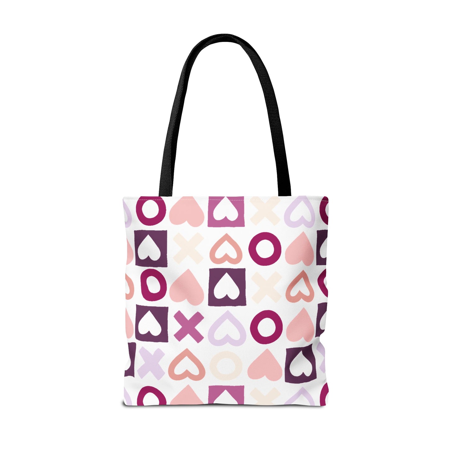 Mother's Day Heart Pattern Tote Bag - Stylish and Practical