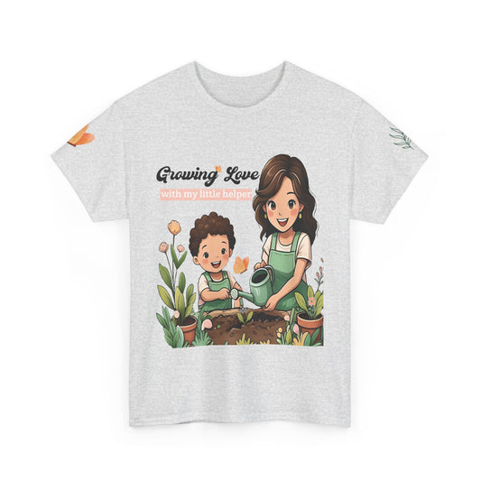 Growing Love with My Little Helper-Heavy Cotton Tee