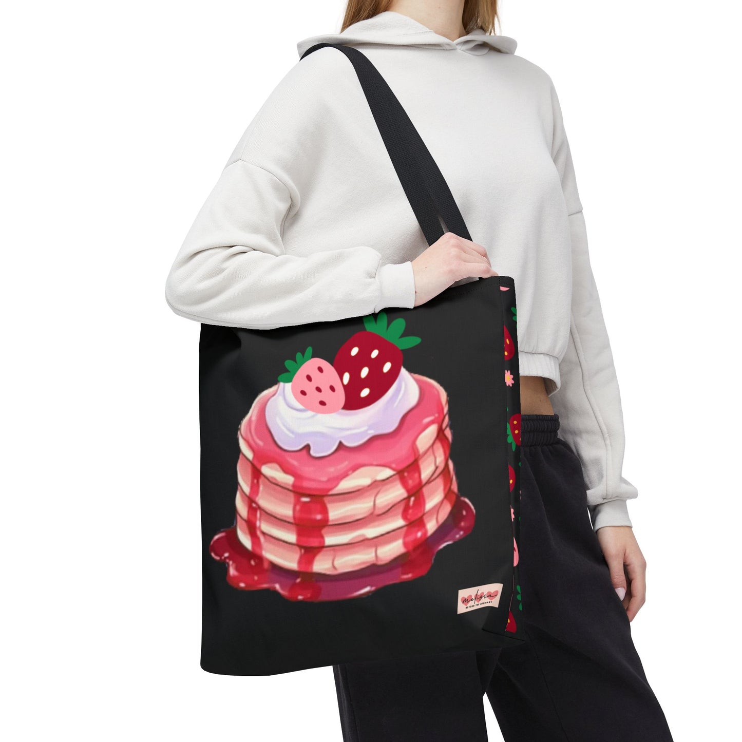 Strawberry Happiness Tote Bag | Perfect Gift for Mother’s Day & Summer Vibes