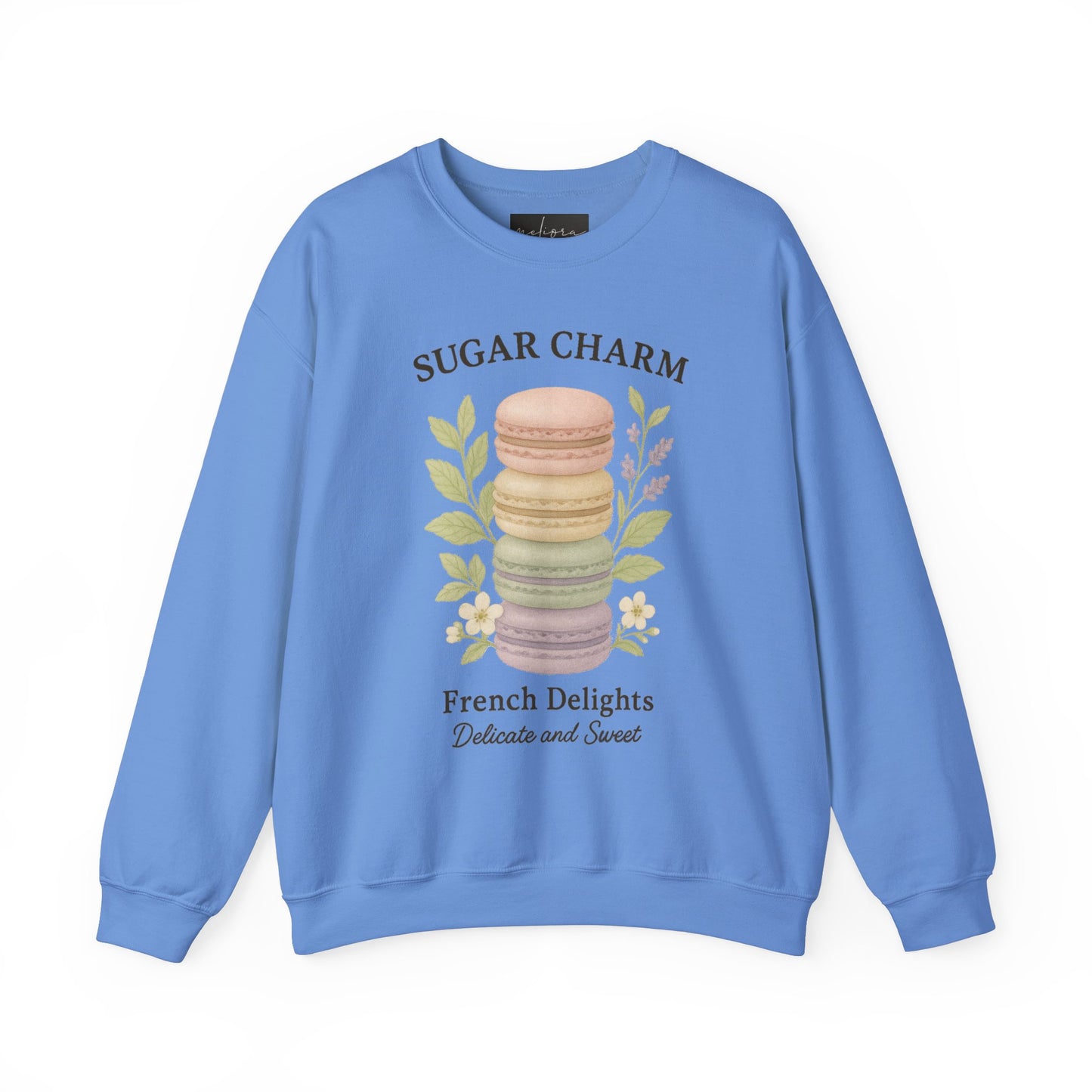 سويت شيرت ماكارون من Sugar Charm - رقبة دائرية من Heavy Blend™