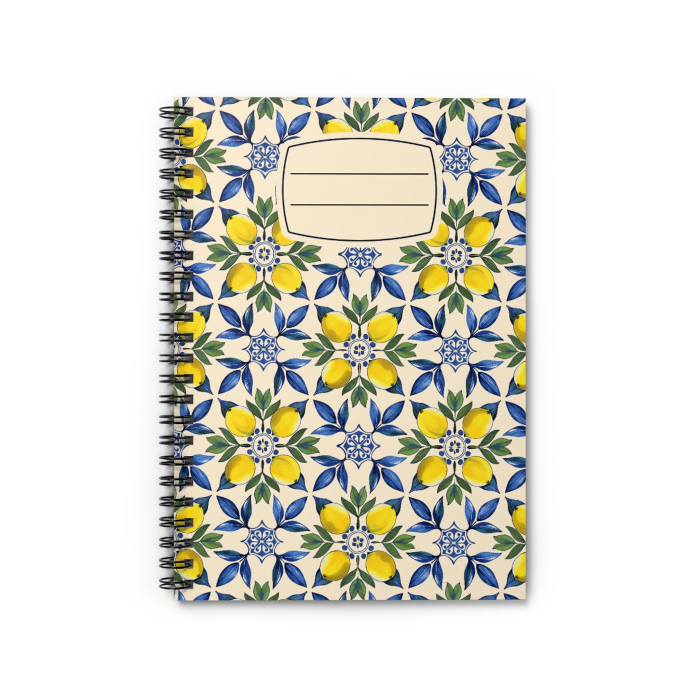 Floral Spiral Notebook - Ruled Line, Journal for Note-Taking, Gift for Students, Floral Pattern Notebook, Office Supplies, Back to School