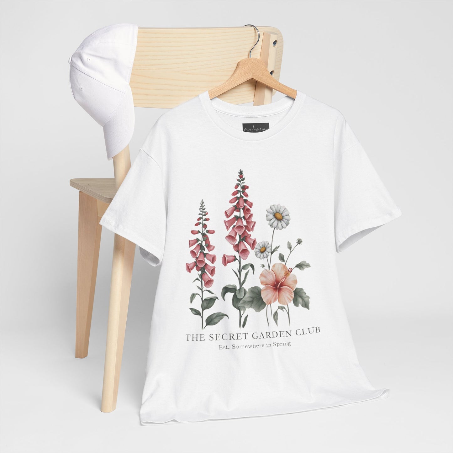 Floral Garden Club Tee | Nature Lovers, Gift for Gardeners, Spring Fashion, Casual Wear, Eco-Friendly Apparel