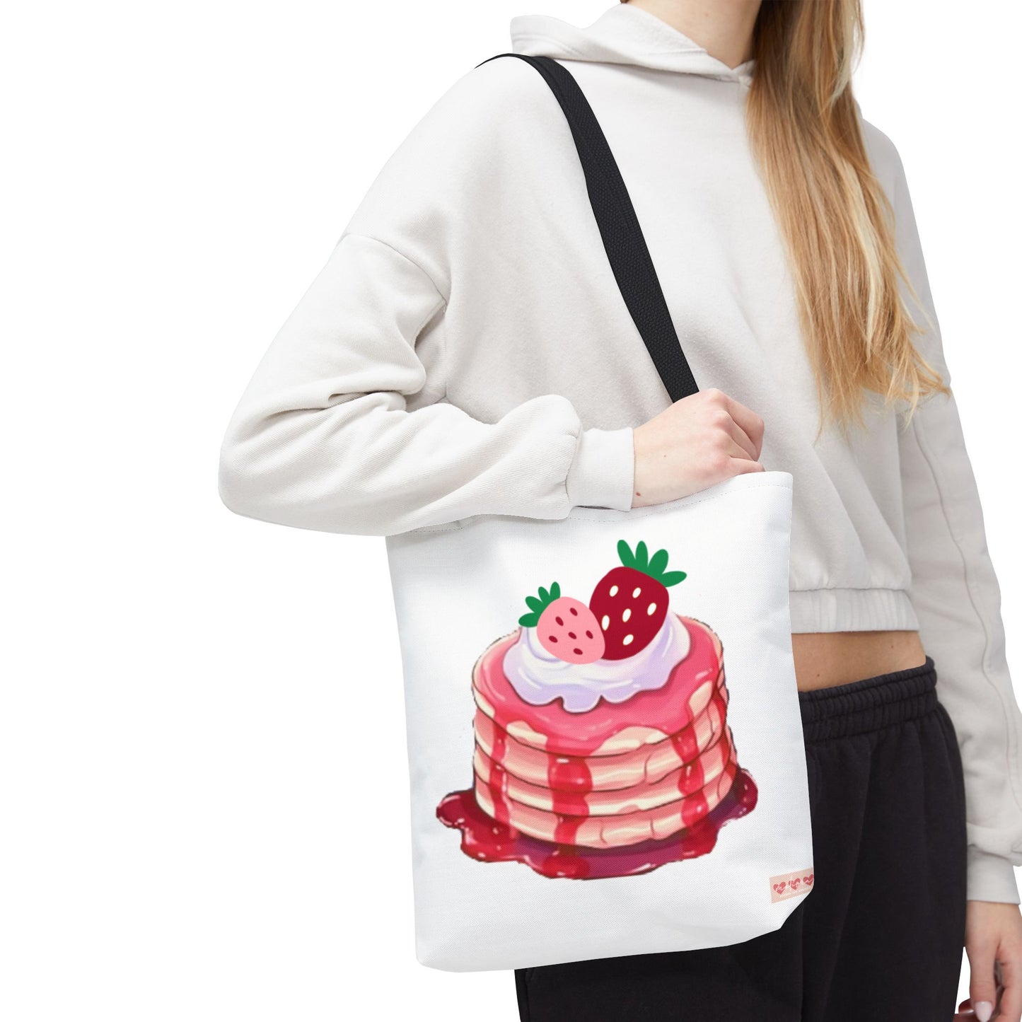 Strawberry Happiness Tote Bag | Perfect Gift for Mother’s Day & Summer Vibes