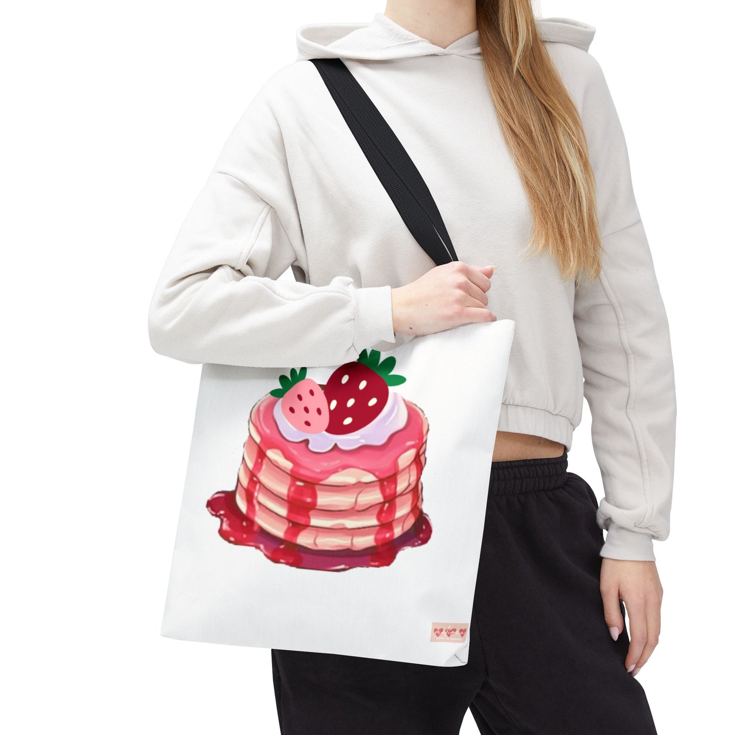 Strawberry Happiness Tote Bag | Perfect Gift for Mother’s Day & Summer Vibes