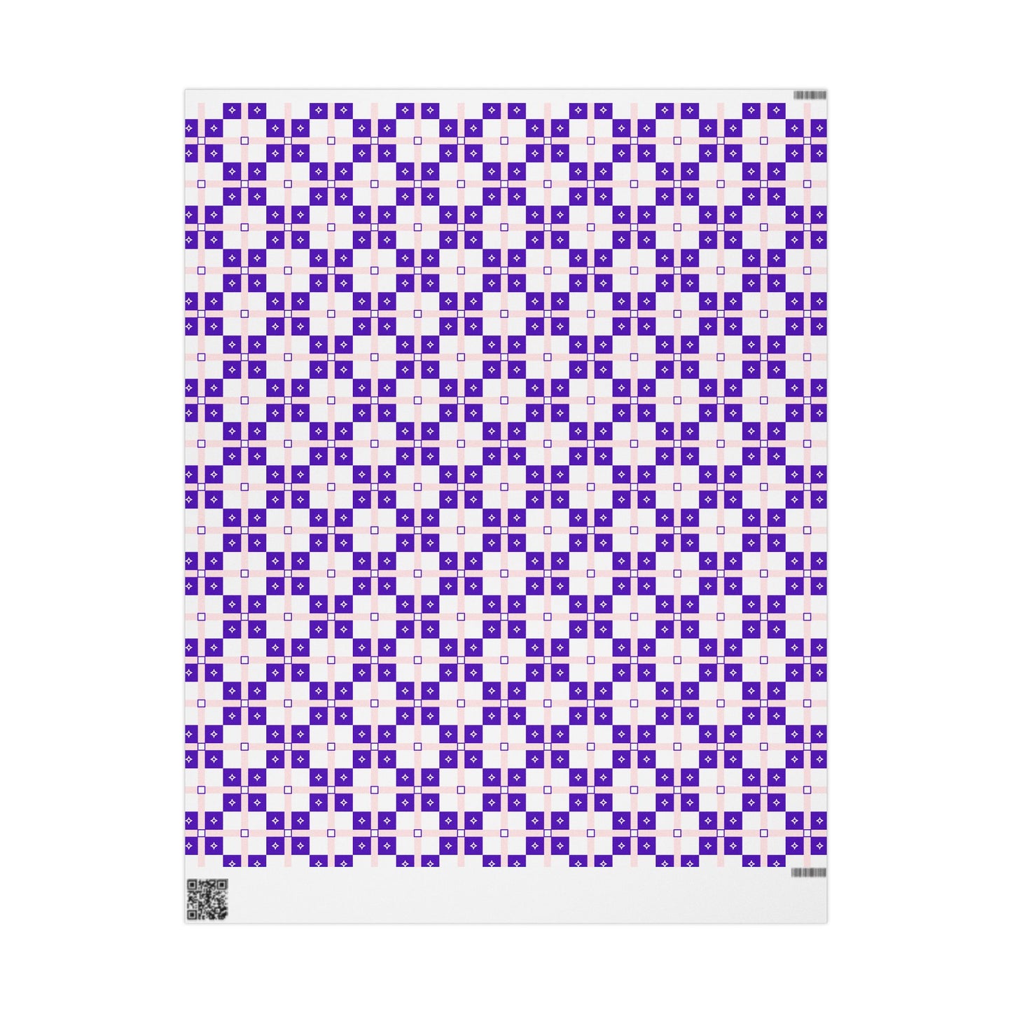 Chic Purple Pattern Wrapping Papers, Gift Wrapping, Party Supplies, Holiday Decor, Eco-Friendly Gift Wrap, Elegant Presentation
