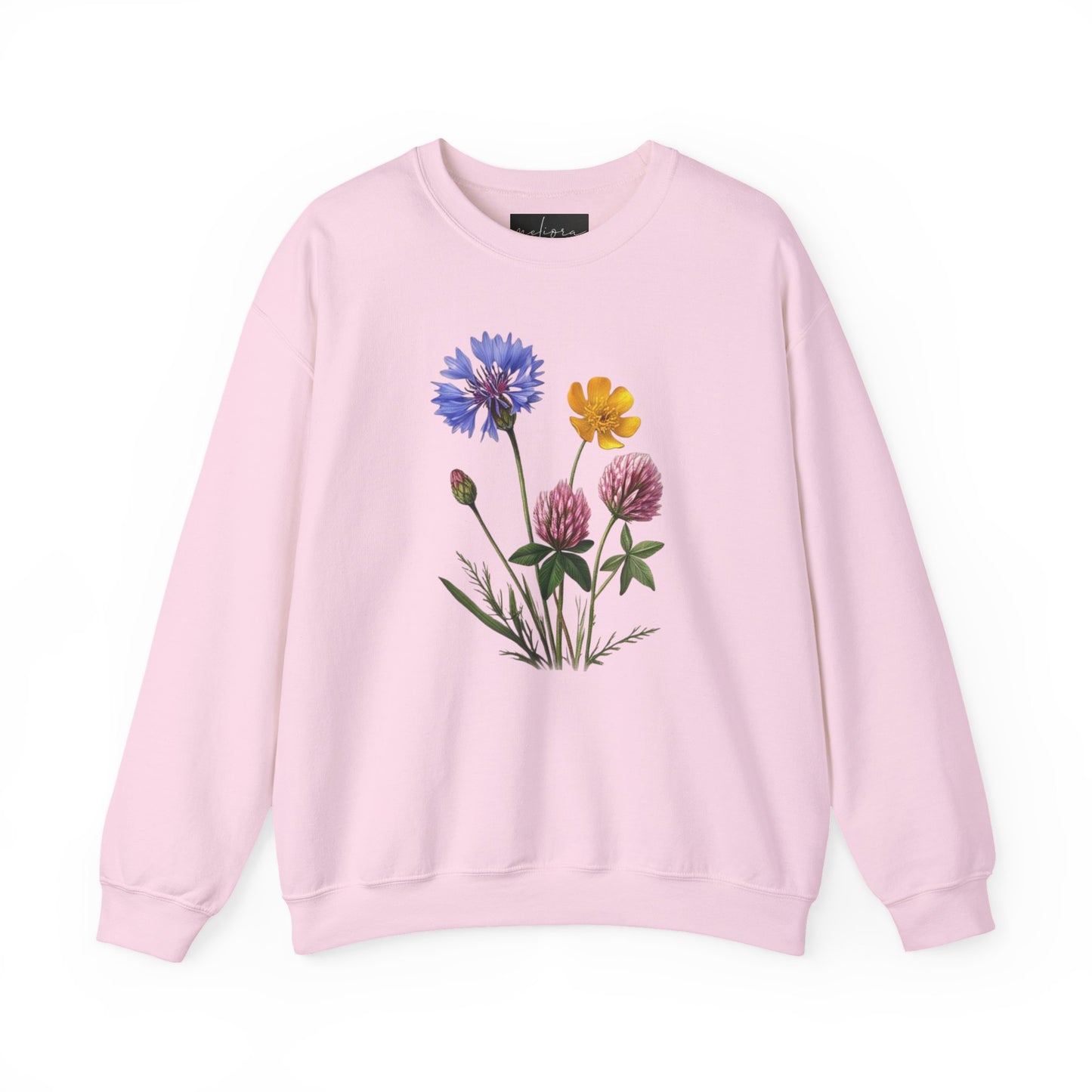Floral Design Unisex Crewneck Sweatshirt, Cozy Gift for Her, Casual Wear, Spring Fashion, Nature Lovers, Birthday Gift