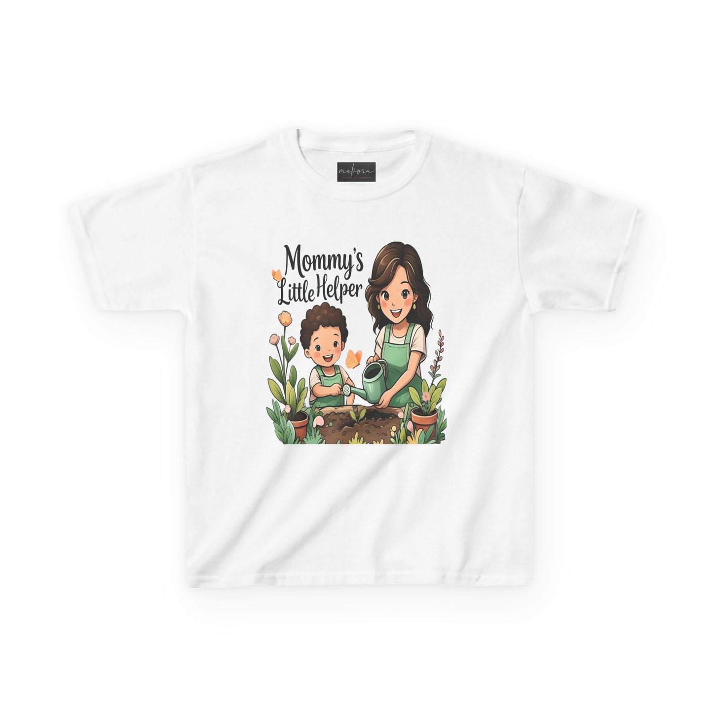 Mommy's Little Helper Kids Tee - Cute Gardening Design for Little Helpers