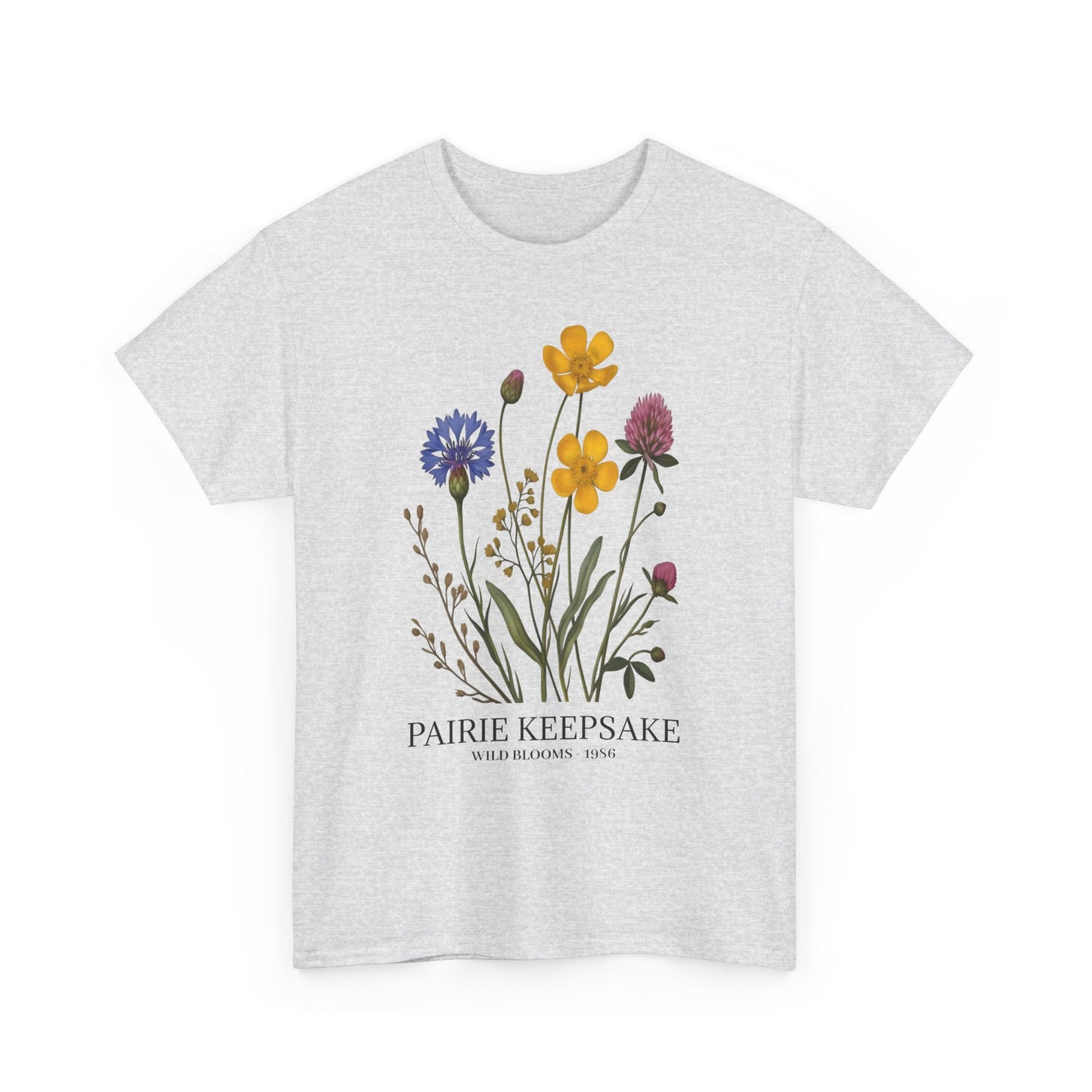 Floral Keepsake Tee, Unisex T-Shirt, Nature Lover Gift, Floral Print Apparel, Casual Wear, Botanical Tee