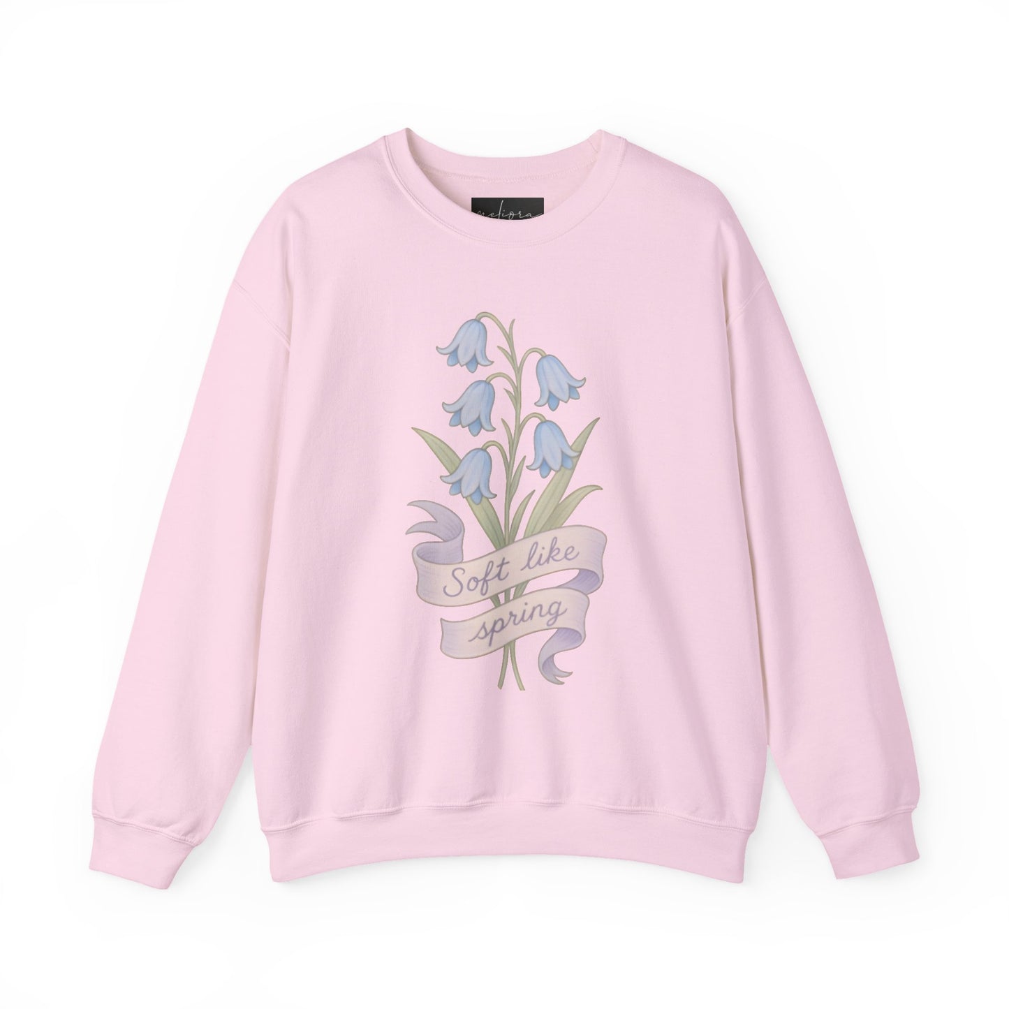 Bluebell flowers- Soft Like Spring Crewneck Sweatshirt | Floral Sweatshirt