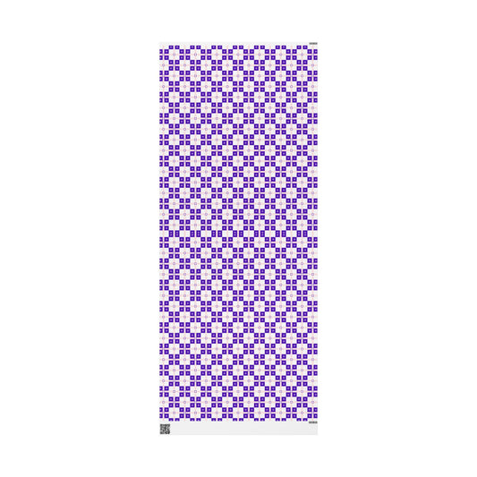 Chic Purple Pattern Wrapping Papers, Gift Wrapping, Party Supplies, Holiday Decor, Eco-Friendly Gift Wrap, Elegant Presentation