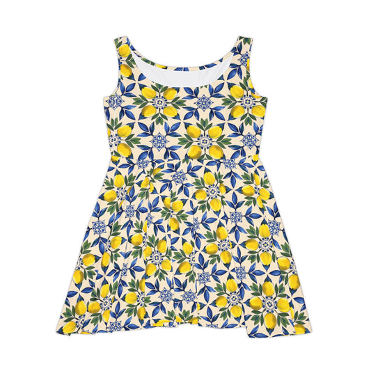 Sunshine Floral Skater Dress for Women - Perfect Summer Style